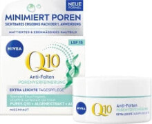 Anti Falten Gesichtscreme Q10 Porenverfeinerung LSF 15, 50 ml