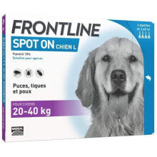 FRONTLINE Spot On Dog 20-40 кг - 4 пипетки
