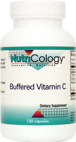 Витамин С nutriCology Buffered Vitamin C Витамин С с нутрициологическим буфером 120 Капсул