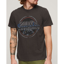 SUPERDRY Rock Graphic Band Short Sleeve T-Shirt