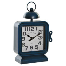 Настенные часы настольные часы DKD Home Decor 8424001799985 Синий 19 x 8 x 28 cm Железо