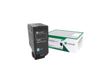 Купить картриджи для принтеров Lexmark: Lexmark 74C0HCG TAA High Yield Return Program Toner Cartridge - Cyan