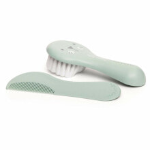 Set of combs/brushes Suavinex Hygge Baby Green 2 Units (2 Pieces)