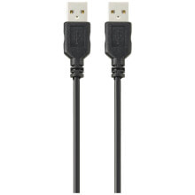 USB-Kabel USB 2.0 USB-A Stecker 1.00 m Schwarz PVC-Mantel RF-5771508
