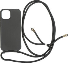 MOBILE ORIGIN Etui Lanyard Black - iPhone 14