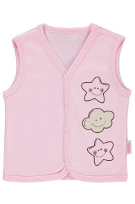 Children's demi-season vests and windbreakers for girls