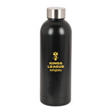 Water bottle Kings League Black 500 ml