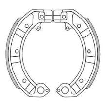 BRENTA MOTO 0128 Brake Shoe