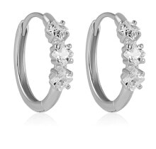 Купить серьги Brilio: White gold rings with cubic zirconia 14/513.071ZIR Esp