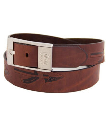 Купить мужские ремни и пояса Eagles Wings: Men's Florida State Seminoles (FSU) Brandish Leather Belt - Brown