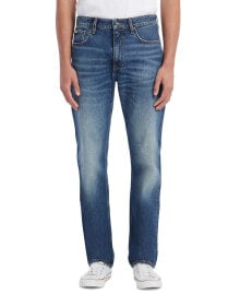 GUESS by GUESS Men's Straight-Fit Medium-Wash Jeans