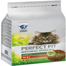 PERFECT FIT Natural vitality beef and chicken cat food 6 kg