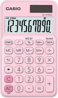 Casio SL-310UC-PK - Pocket - Basic - 10 digits - 1 lines - Battery/Solar - Pink