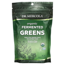 Зелень и зеленые овощи Dr. Mercola, Organic Fermented Greens, 9.5 oz (270 g)