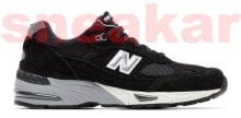 [M991EKS] Mens New Balance 991 MADE IN ENGLAND 'BLACK SILVER'