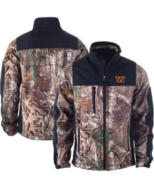 Dunbrooke men's Realtree Camo Washington Commanders Hunter Softshell Full-Zip Jacket