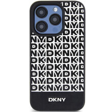 DKNY Dkhmp15Xpsospk iPhone 15 Pro Max 6.7 Leather Printed Pattern phone case