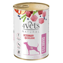 4VETS Natural Diabetes Dog wet food for dog 400g