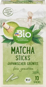 Grüner Tee Matcha Sticks (10 Stück), 20 g