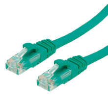 Кабели и разъемы для аудио- и видеотехники value 7m UTP Cat.6a сетевой кабель Cat6a U/UTP (UTP) Зеленый 21.99.1446
