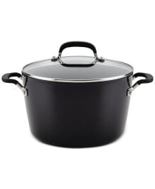 Dishes and cooking accessories hard Anodized 8 Quart Nonstick Stockpot with Lid