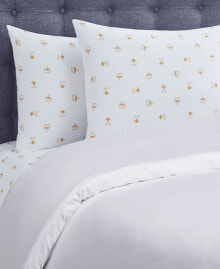 Juicy Couture key Iconic 4-Pc.Sheet Set, Queen