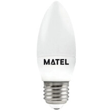 MATEL Led candle bulb E27 cool 8W