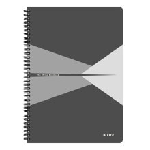 LEITZ Wiro Office PP Covers 90 Horizontal Ruled Sheets Din A4 Notebook