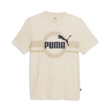 Puma Along The Line Archive Tee Us Mens White Casual Tops 67918387 купить онлайн