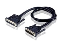 Компьютерные разъемы и переходники Aten 2L2703 кабель последовательной связи Черный 3 m DB-25 2L-2703