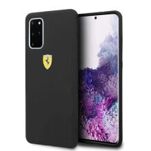 FERRARI FESSIHCS67BK S20+ G985 Silicone phone case