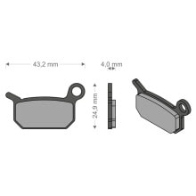 BRENTA CICLO B4/RACING XC/BR TEAM/PRO Formula sintered disc brake pads