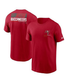 Nike men's Red Tampa Bay Buccaneers Team Incline T-shirt