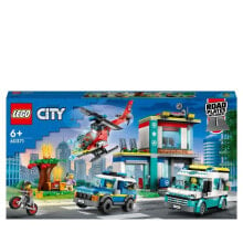 Конструкторы LEGO конструктор LEGO City 60371 Штаб-квартира аварийных транспортных средств