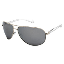 Мужские солнцезащитные очки Мужские очки солнцезащитные авиаторы серые Guy Laroche GL-36134-102 Silver ( 68 mm)