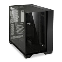 Купить компьютерные корпуса для игровых ПК Lian Li Industrial Co. Ltd.: Lian Li O11 Vision Midi-Tower Tempered Glass - schwarz - Mini tower