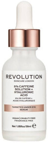 Straffendes Pflegeserum für die Augenpartie mit Koffein & Hyaluronsäure - Revolution Skincare 5% Caffeine Solution + Hyaluronic Acid