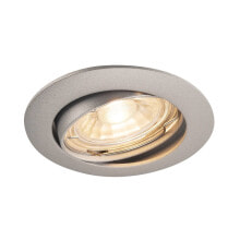 SLV PIKA - Recessed lighting spot - GU10 - 1 bulb(s) - 220-240 V - Grey