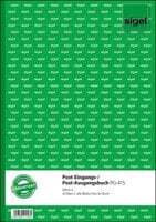 Sigel PG415 - Monochromatic - Green - White - A4 - 50 sheets - Lined paper - Hardcover