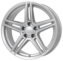 Колесный диск литой Rial M10 polar-silber 7x17 ET40.5 - LK5/108 ML63.4