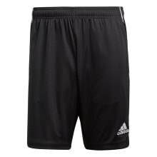 Мужские спортивные шорты Мужские шорты спортивные черные футбольные Adidas Core 18