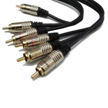 EUROCONNEX 3xRCA 1.5 m RCA Cable