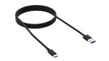 KRX0054 - 1.2 m - USB A - USB C - USB 2.0 - Black