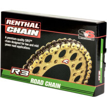 Цепи для велосипедов rENTHAL 520 R3-3 MX Hollow End SRS Road Chain