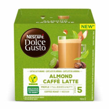 Капсулы для кофемашин кофе в капсулах Dolce Gusto Coffee with milk Almonds 12 шт