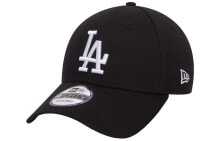 New Era 黑色休闲 男士 棒球帽 帽子 / Кепка New Era 11405493BLKWHI