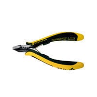 Bernstein Werkzeugfabrik Steinrücke 3-656-15 - Side-cutting pliers - 1.3 cm - Electrostatic Discharge (ESD) protection - Steel - Black/Yellow - 12.5 cm