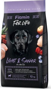 Купить сухие корма для собак Fitmin: Fitmin Dog For Life Light & Senior 12kg