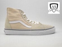 Vans SK8 Hi Tapered Checkerboard Men's Shoes Size 8.5 Foxing Turtledove NEW купить онлайн