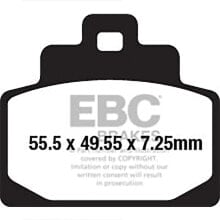 EBC SFA-HH Series SFA681HH Sintered Brake Pads